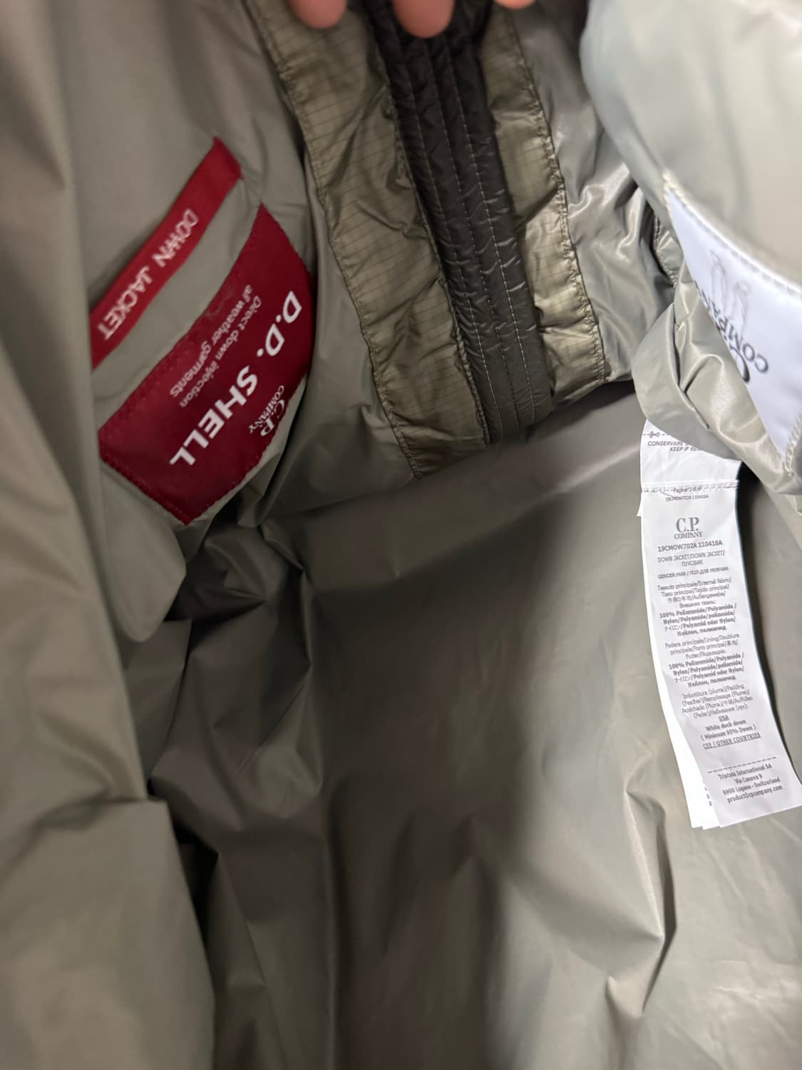 cp컴퍼니 디디쉘 펀가이 그레이 M 상품이미지4