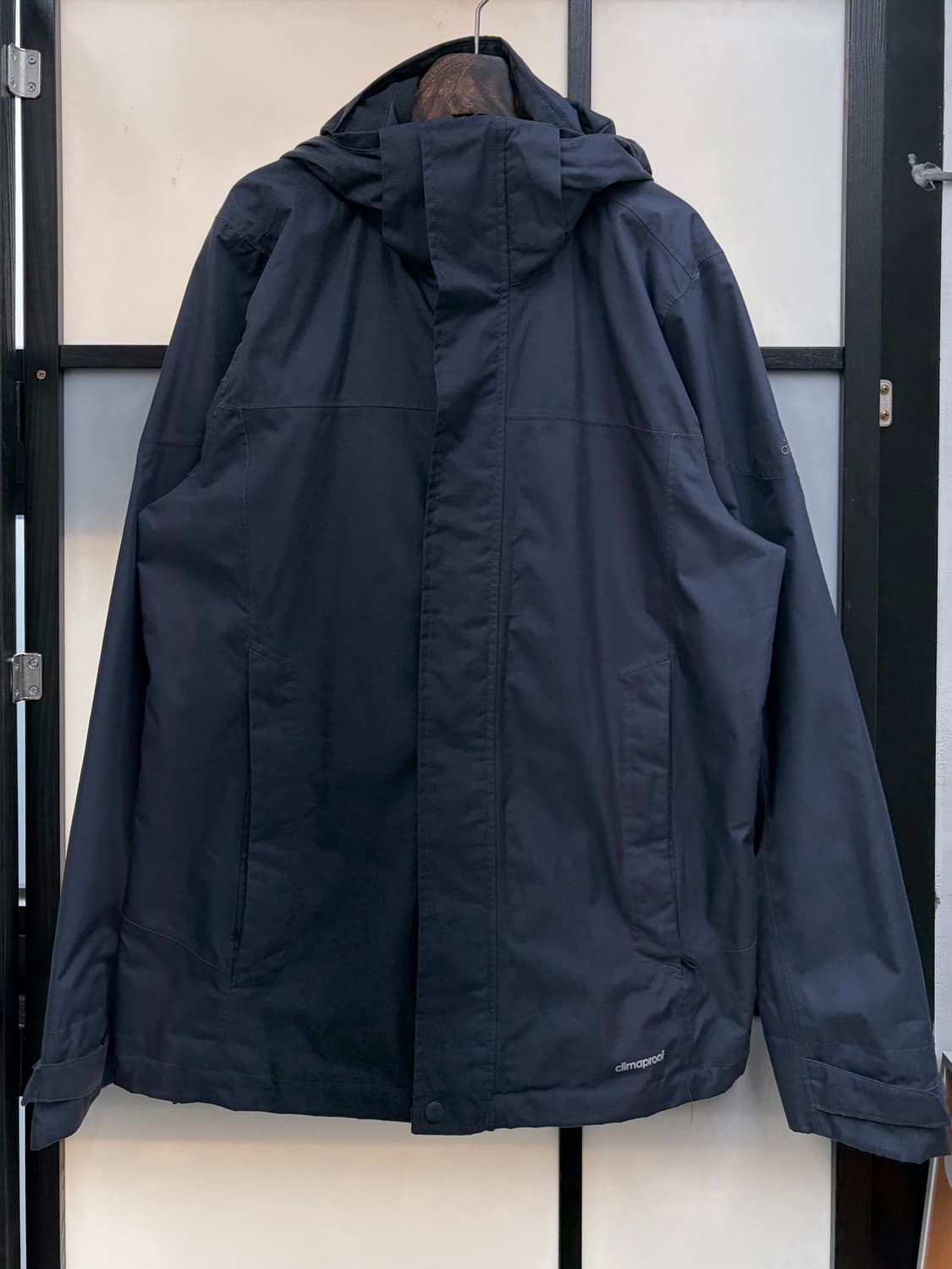 아디다스 climaproof 바람막이 자켓 다크네이비 상품이미지1