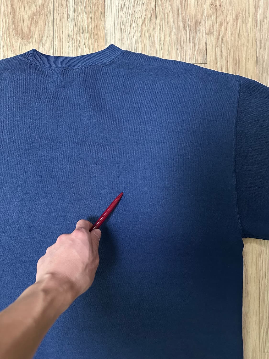 90s 빈티지 러셀 스웻셔츠 네이비 L 상품이미지8