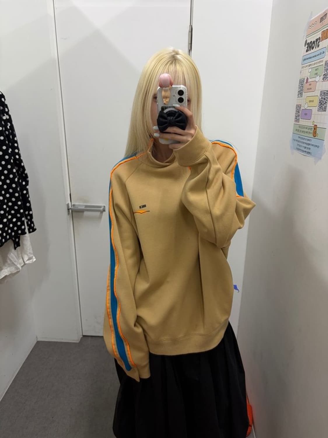 푸마x아더에러 터틀넥 배색 맨투맨 상품이미지9