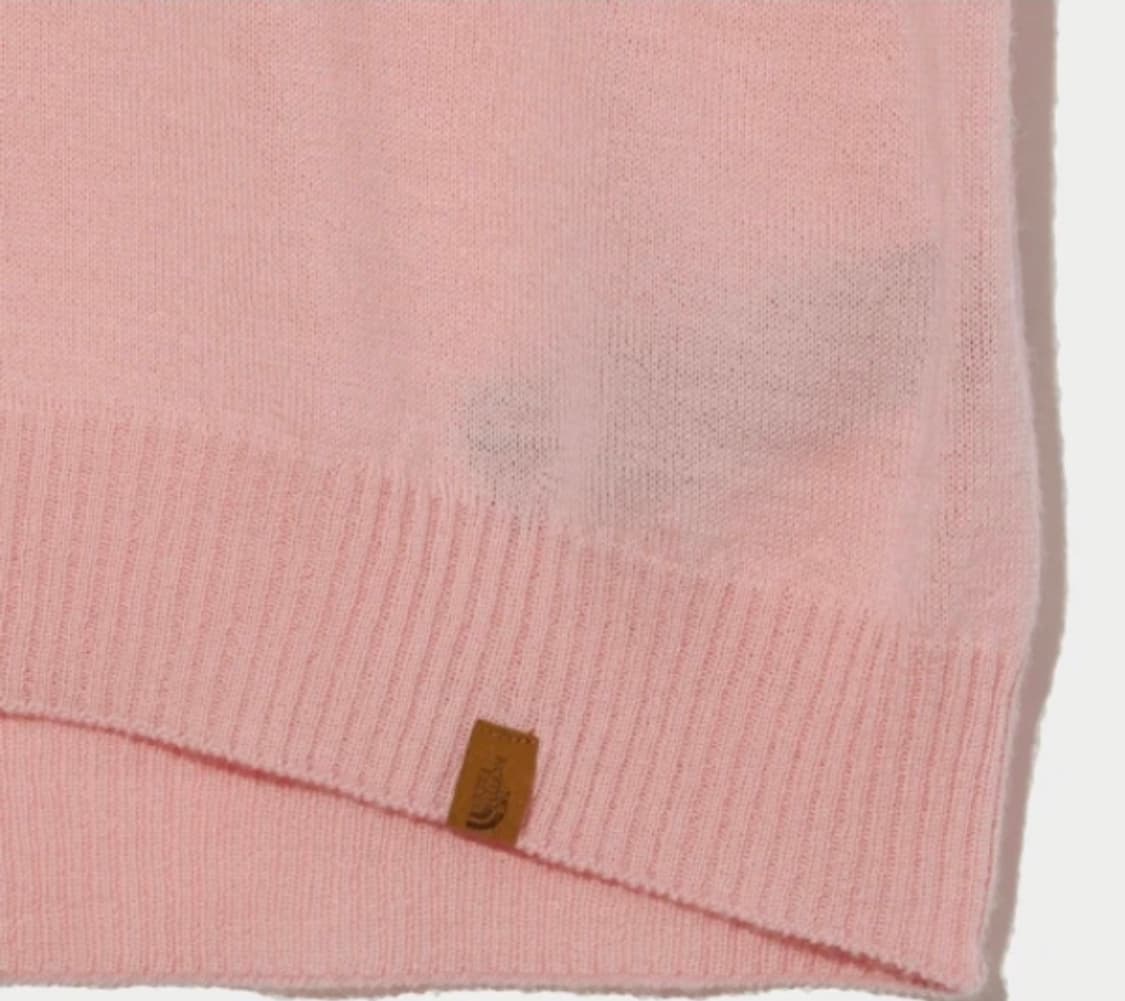 [S(85)] 노스페이스 여성 코지 울 니트 반팔 후드 후디 상품이미지4