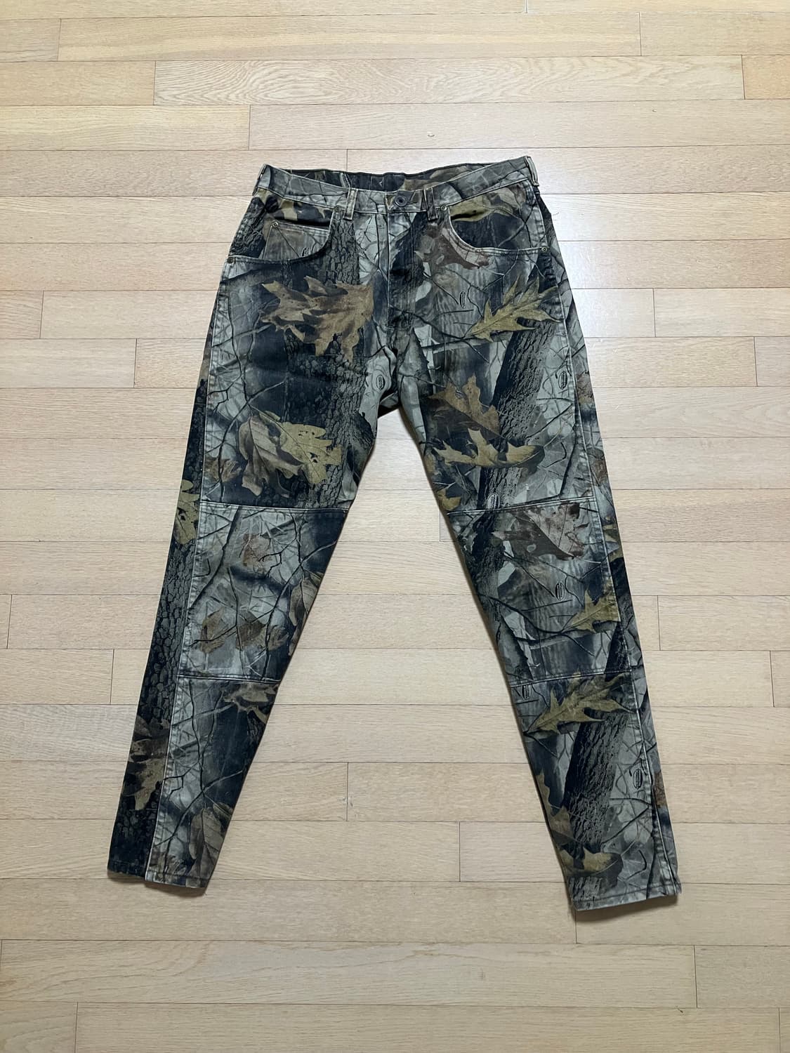 90’s 빈티지 랭글러 리얼트리 더블니팬츠 상품이미지1