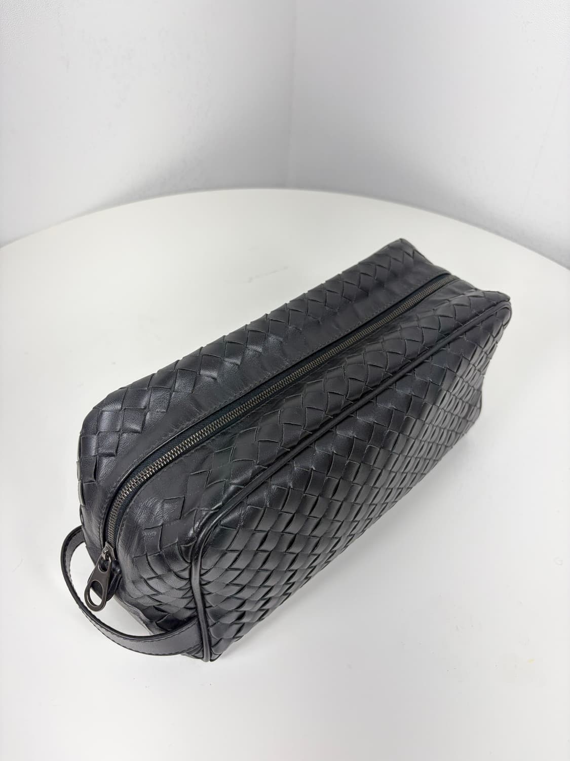 보테가베네타 인트레치아토 블랙 돕키트 파우치 상품이미지3