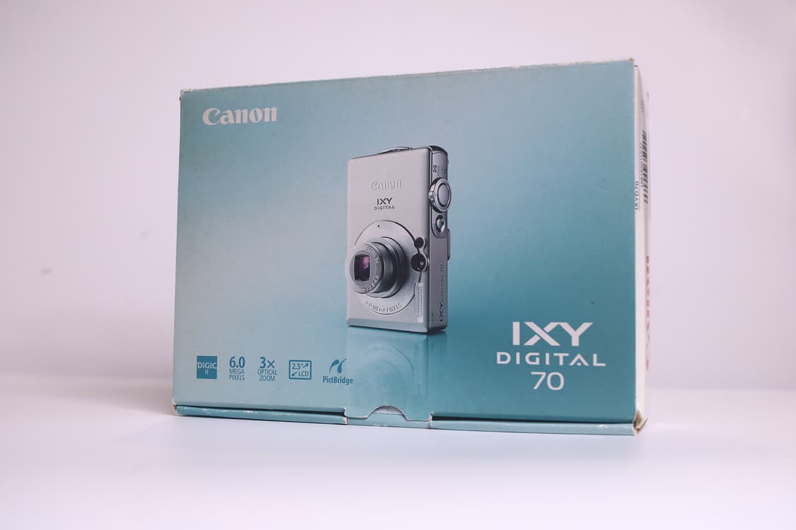 캐논 익시 디지털 70 (익서스 60 일본 내수 모델) 박스셋 상품이미지9