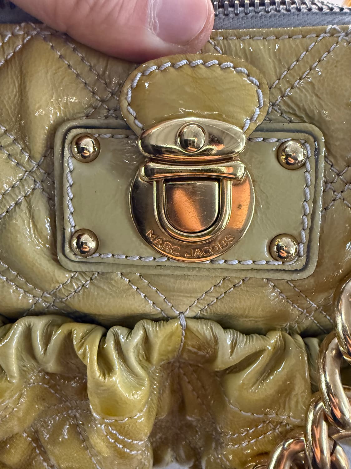 마크 제이콥스 스탐백 올리브 그린 상품이미지6