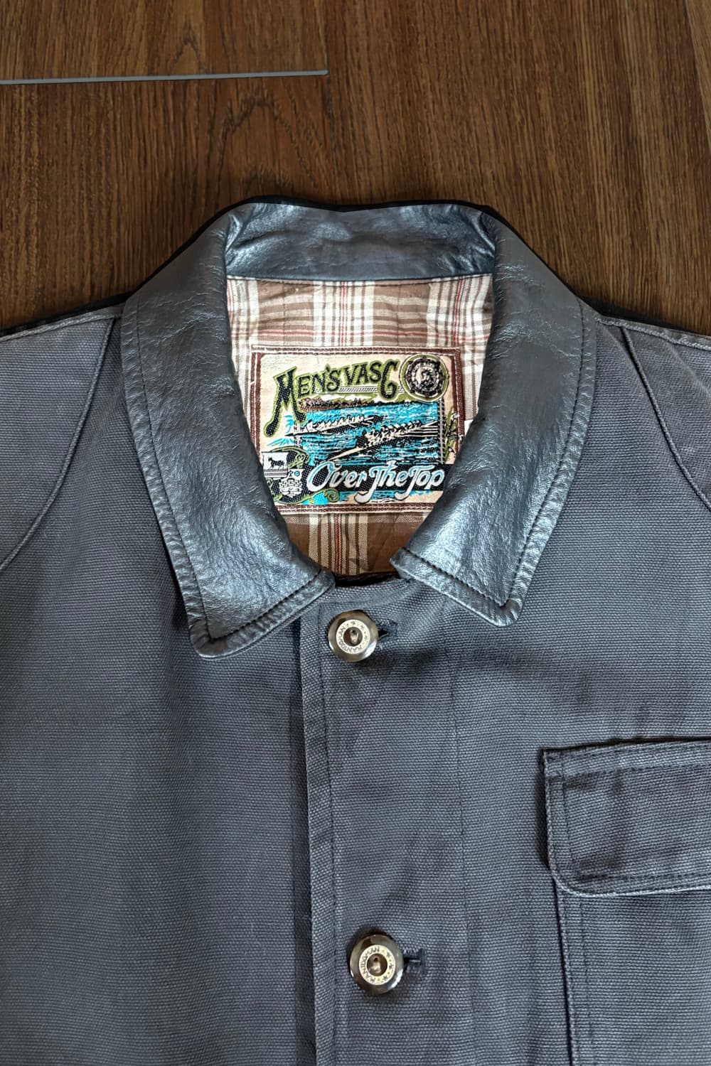 Leather Patch Work Jacket 상품이미지5