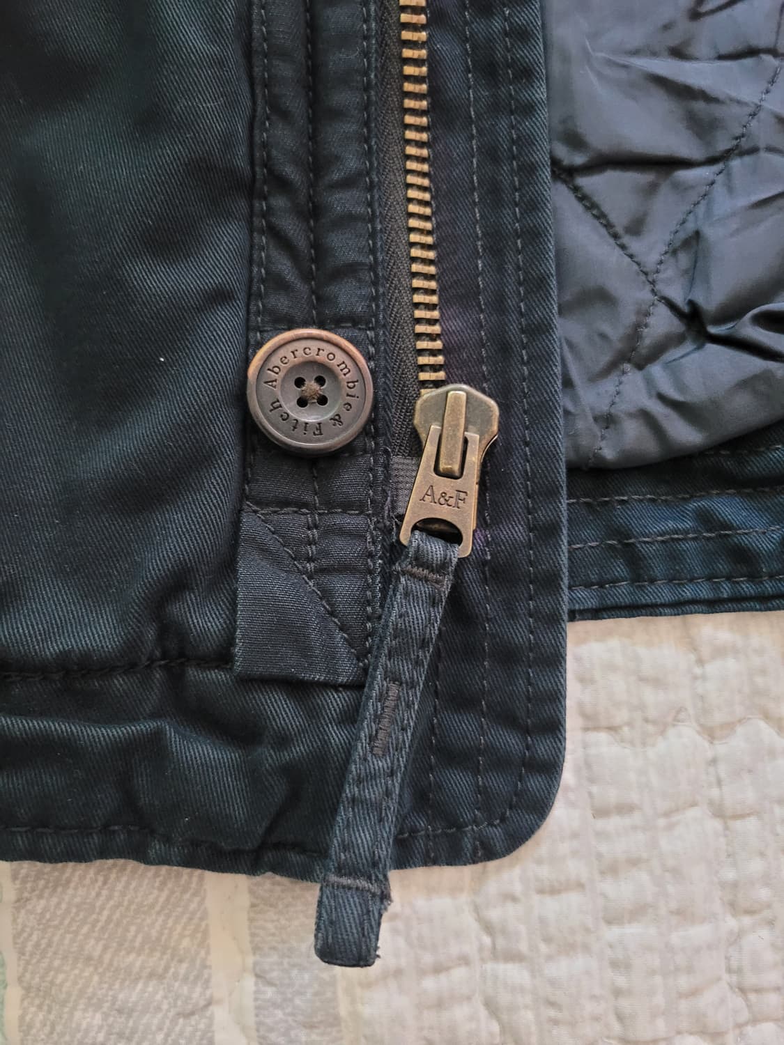 아베크롬비 Abercrombie 로스트폰드 밀리터리 M65 야상자켓 S 상품이미지5