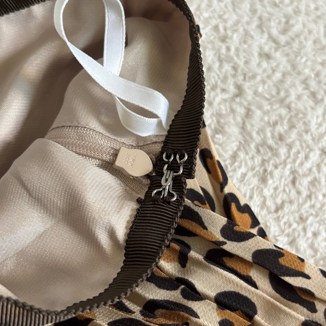 일본빈티지 레오파드 호피 스커트 상품이미지7