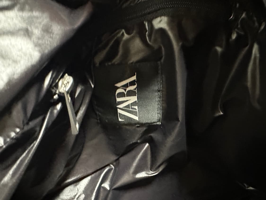 자라 유광패딩 M 상품이미지4