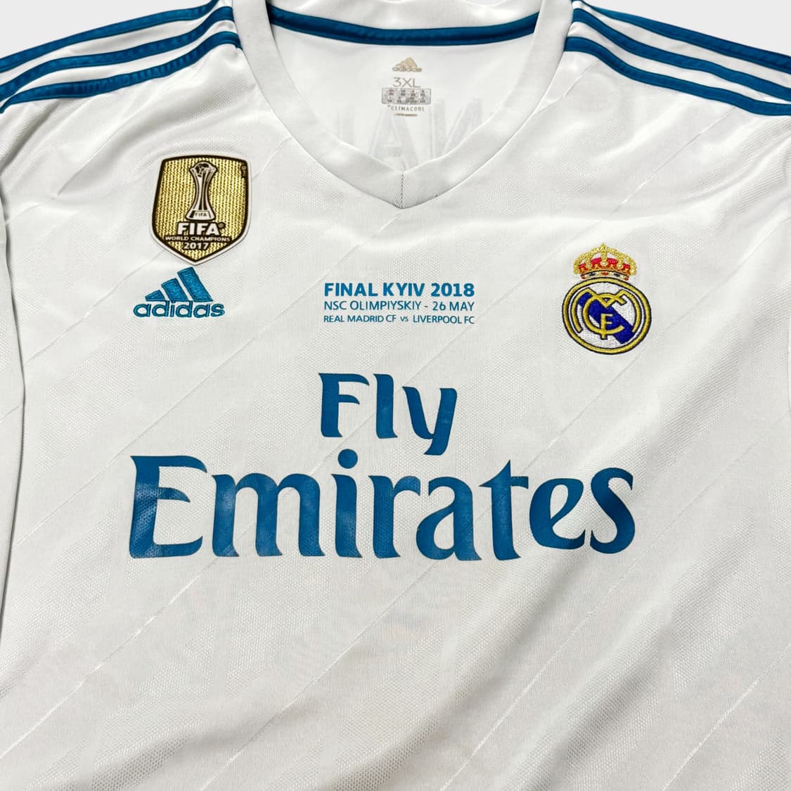 17-18 레알 마드리드 홈 긴팔 No.7 크리스티아누 호날두 상품이미지3