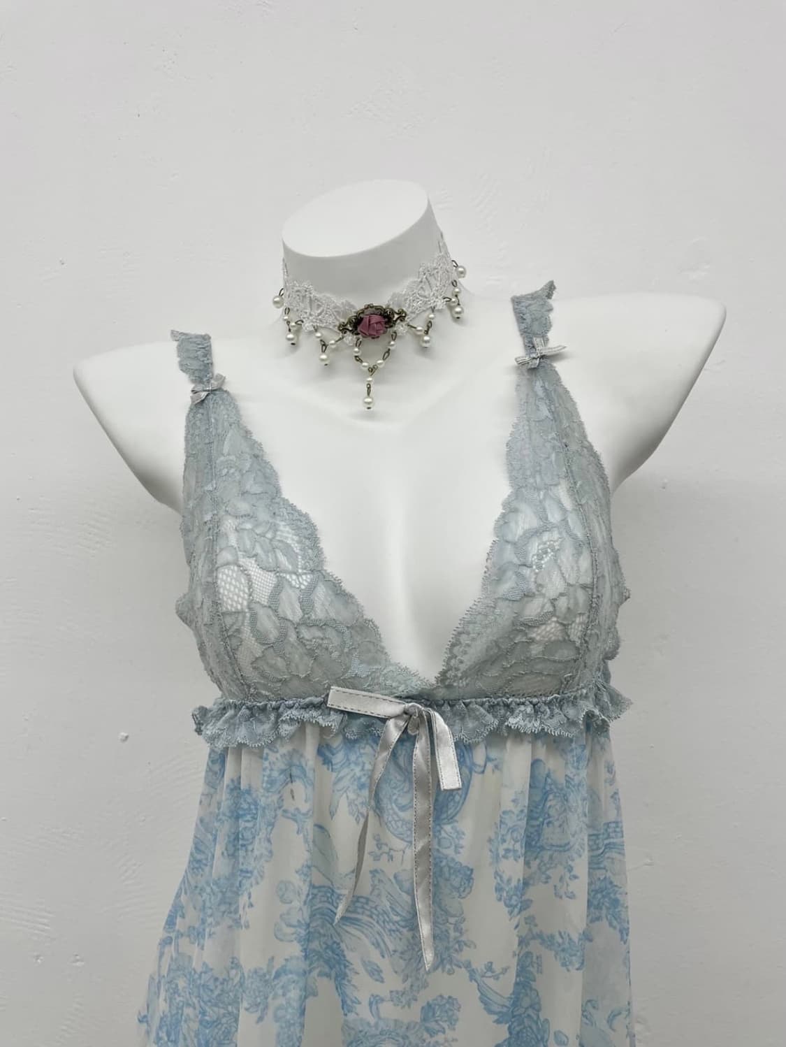 에블린 페어리 레이스 슬립 상품이미지2