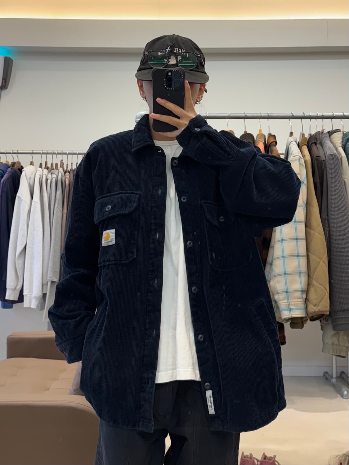 칼하트 WIP 휘트섬 코듀로이 셔츠 자켓 상품이미지7