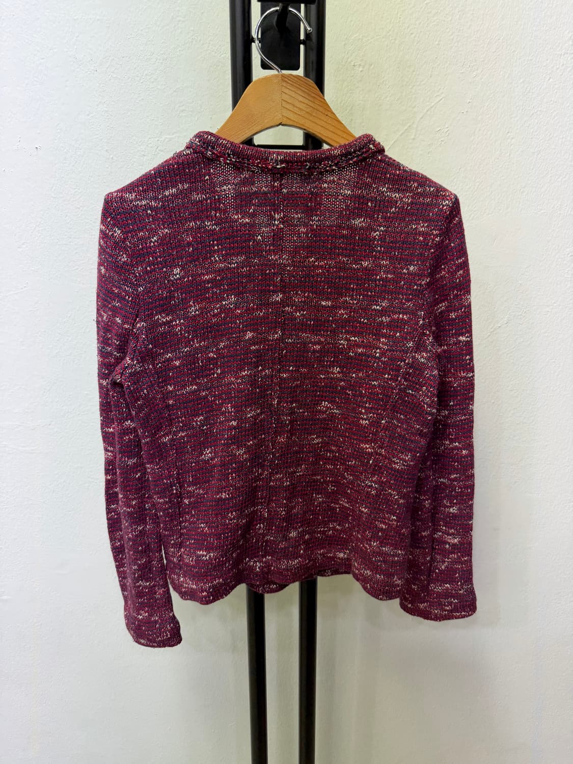 매장판정품) 이자벨마랑 트위드 니트 가디건 36  상품이미지4