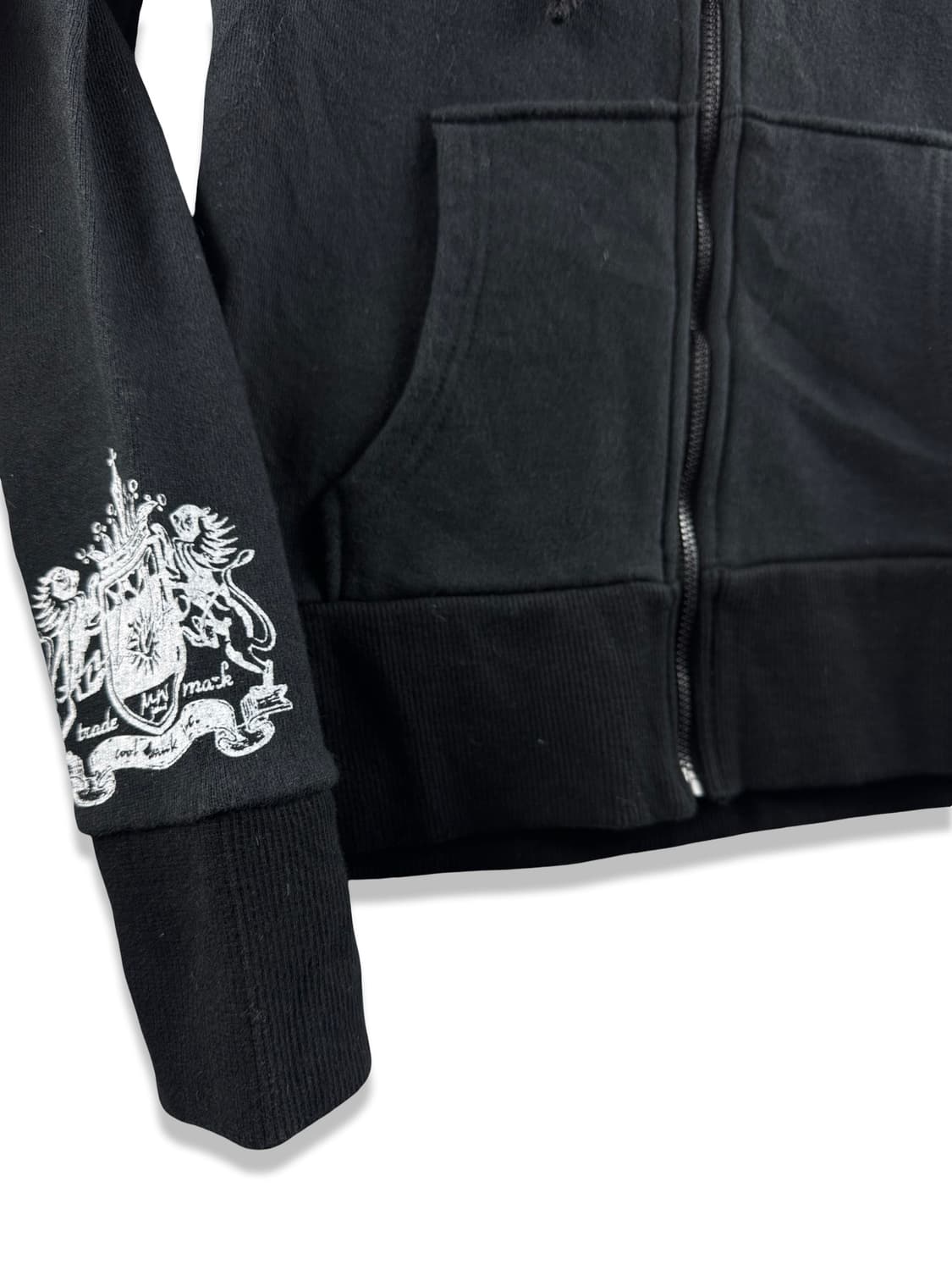 JPN Y2K 스터드 딱붙 후드집업2731 상품이미지4