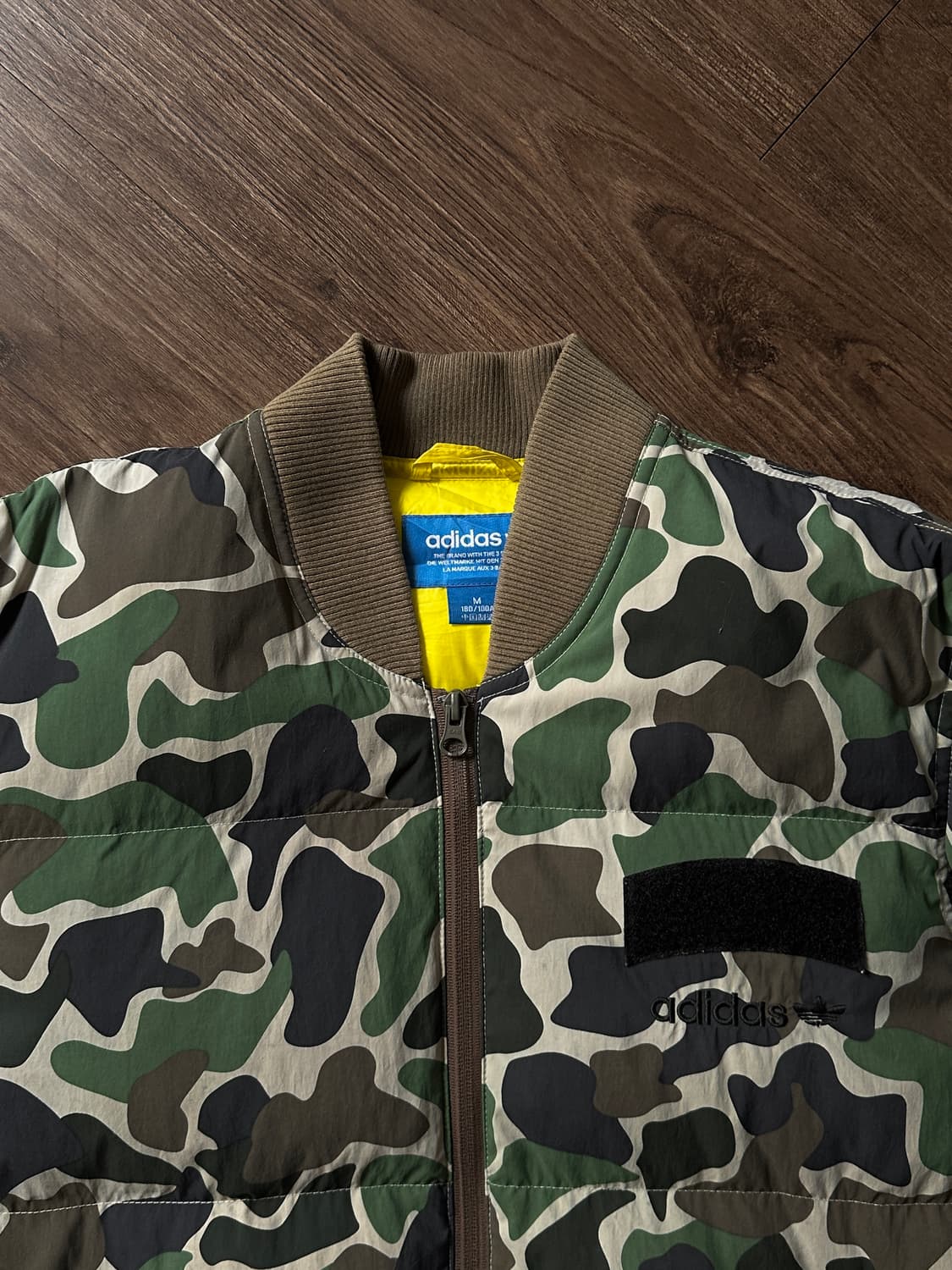 Adidas 올오버 카모플라쥬 봄버 상품이미지9