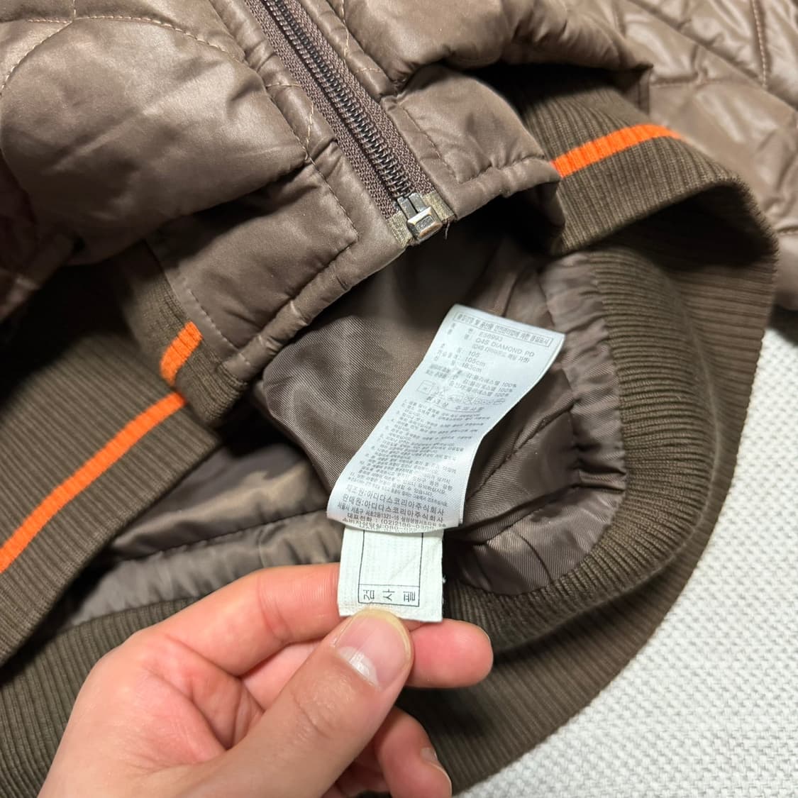 아디다스 올드스쿨 경량패딩 자켓 상품이미지5