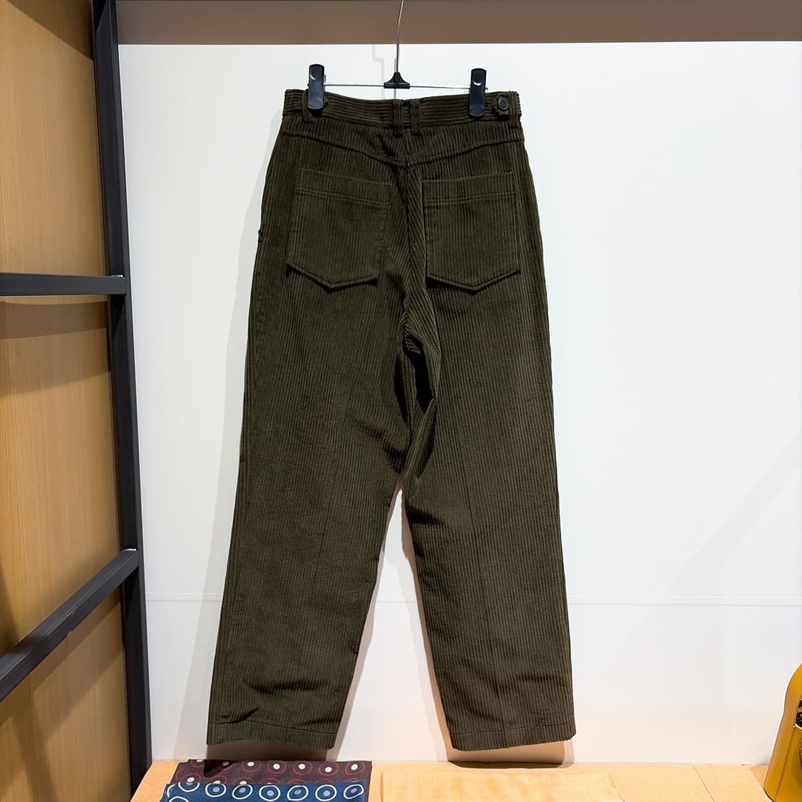 (정품/새상품) MIJEONG PARK 여성 올리브 코튼 코듀로이 팬츠 상품이미지3