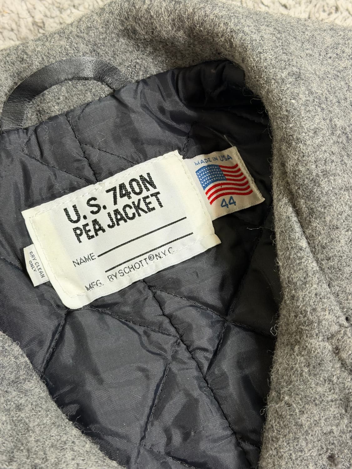 [44] 쇼트 740N 피코트 상품이미지8