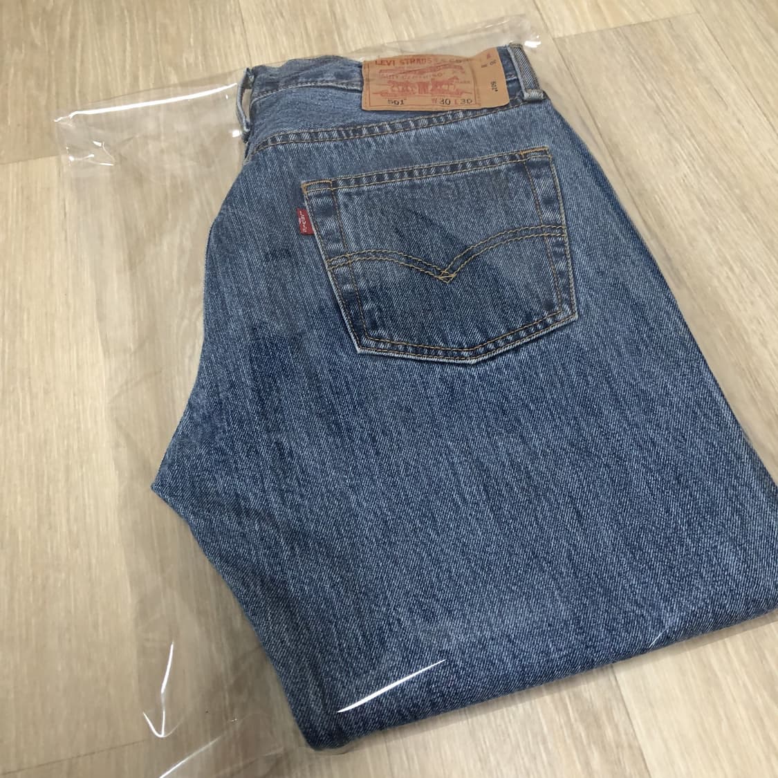 (29) 리바이스 Levi's 501 연청 스트레이트핏 데님 상품이미지10