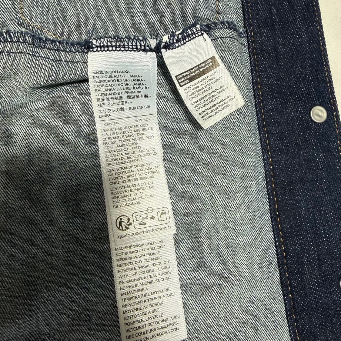 [S] 리바이스 인디고데님 트러커 자켓 상품이미지6