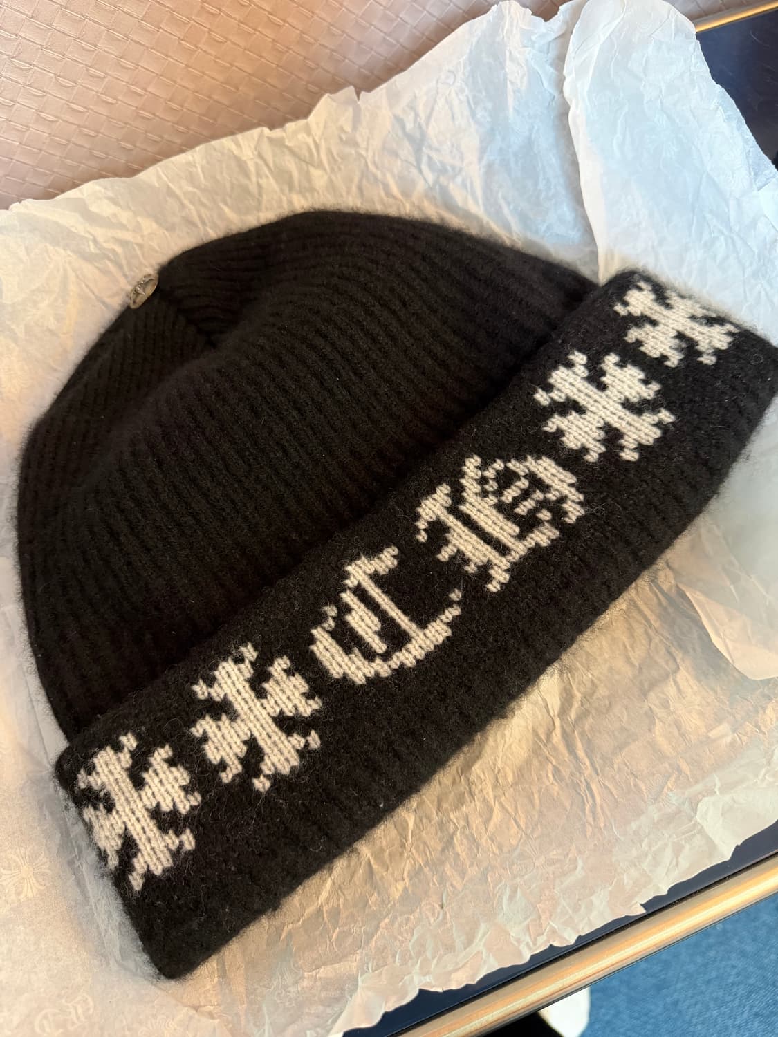 크롬하츠 빅 대디 비니 블랙(os) 상품이미지7