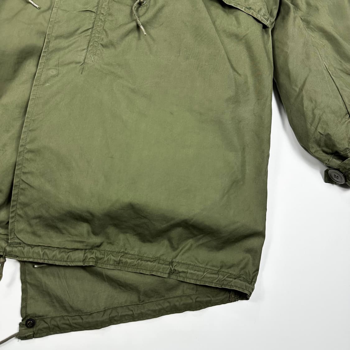 80s 오리지널 미군 m65 피쉬테일 개파카 SO-SEW사 XS 상품이미지6