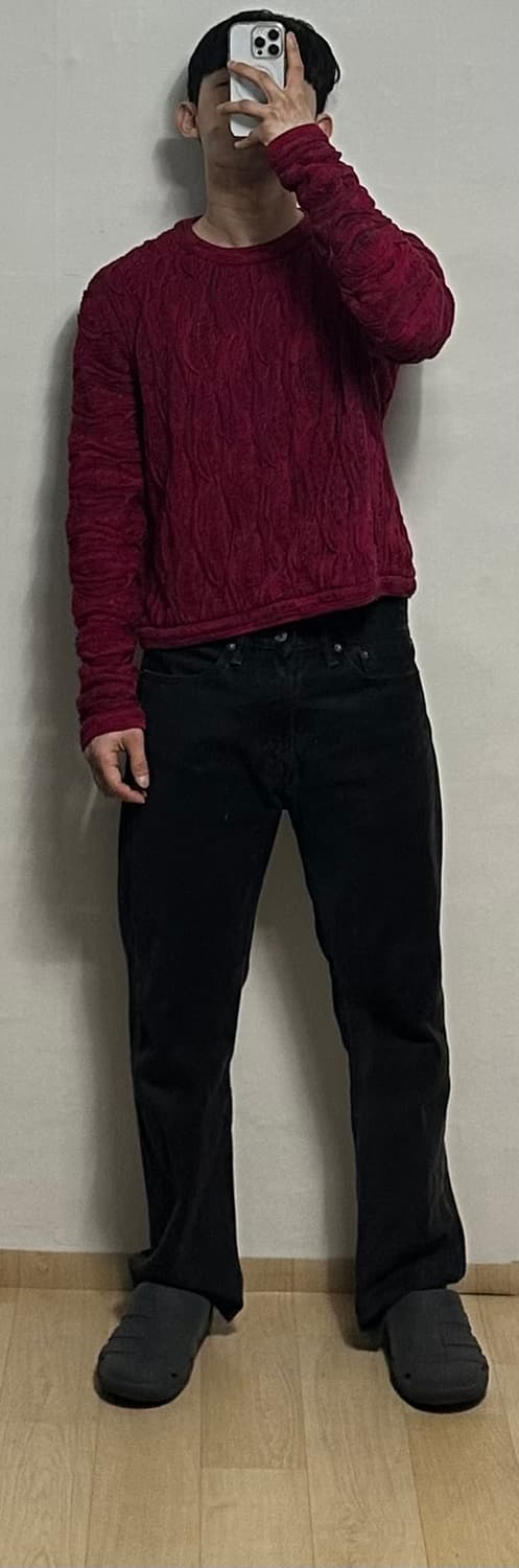 쿠지 케이블 니트 상품이미지5