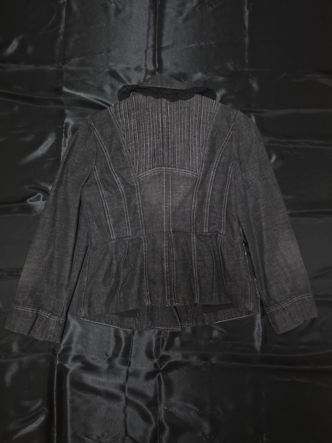 오리엔탈 레이스 흑청 자켓 상품이미지3