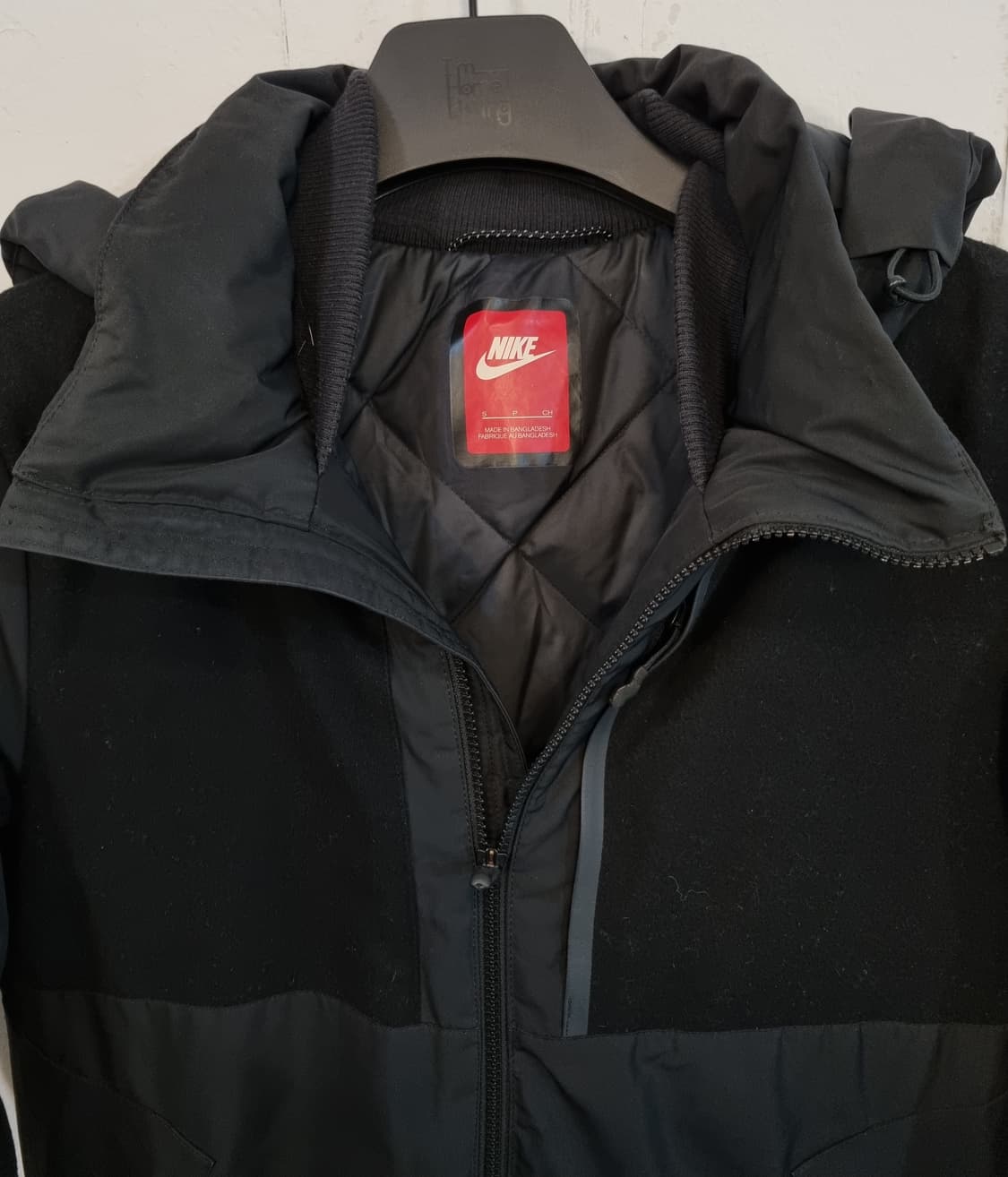 나이키 남성 후드 울파카 S /실측95 블랙 상품이미지3