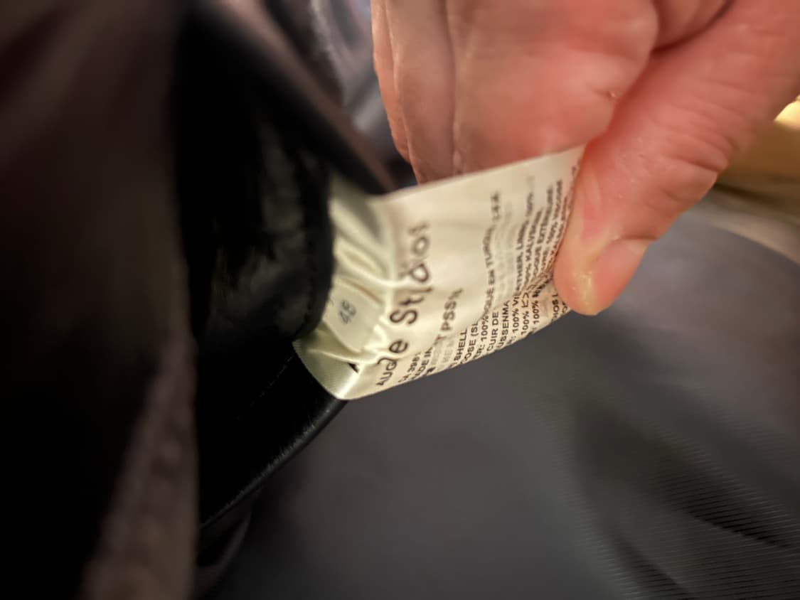 [48] 아크네 레더자켓 상품이미지3