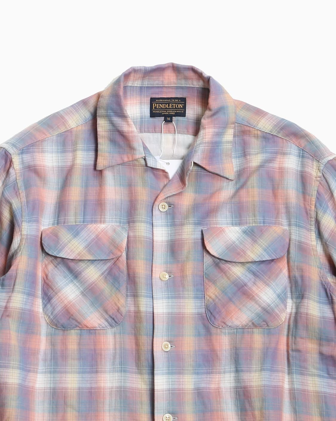 PENDLETON OPEN COLLAR SHIRT 상품이미지2