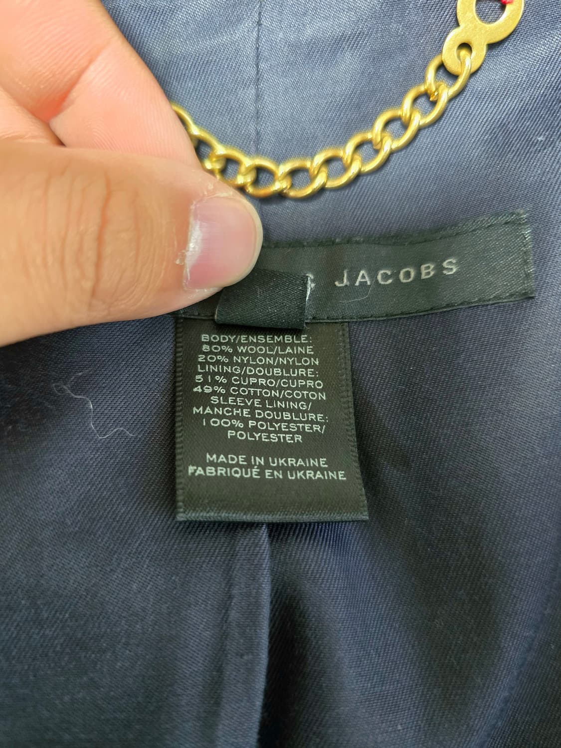 마크 제이콥스 여성 울혼방 코트 상품이미지5