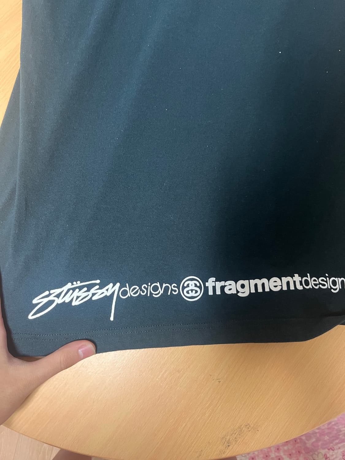 스투시 프라그먼트 콜라보 반팔 상품이미지3