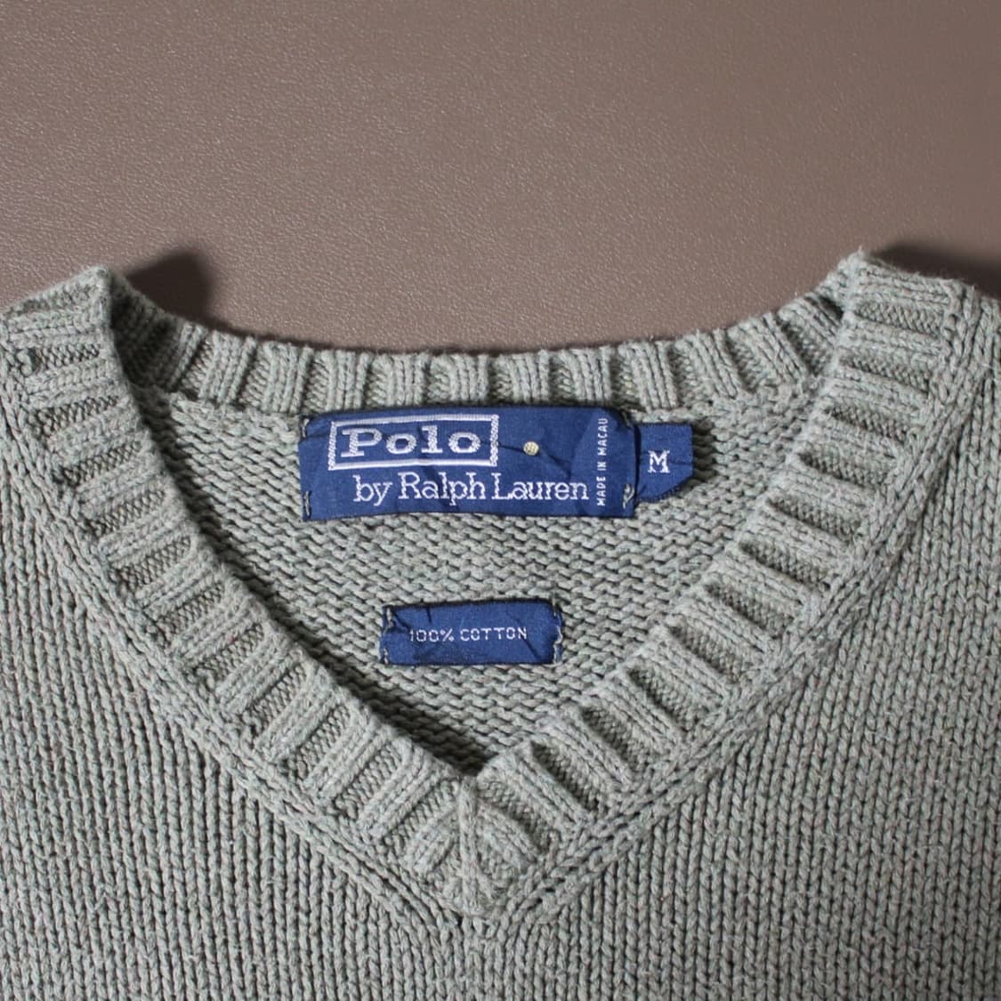 Polo 폴로 랄프로렌 카키 니트 상품이미지3