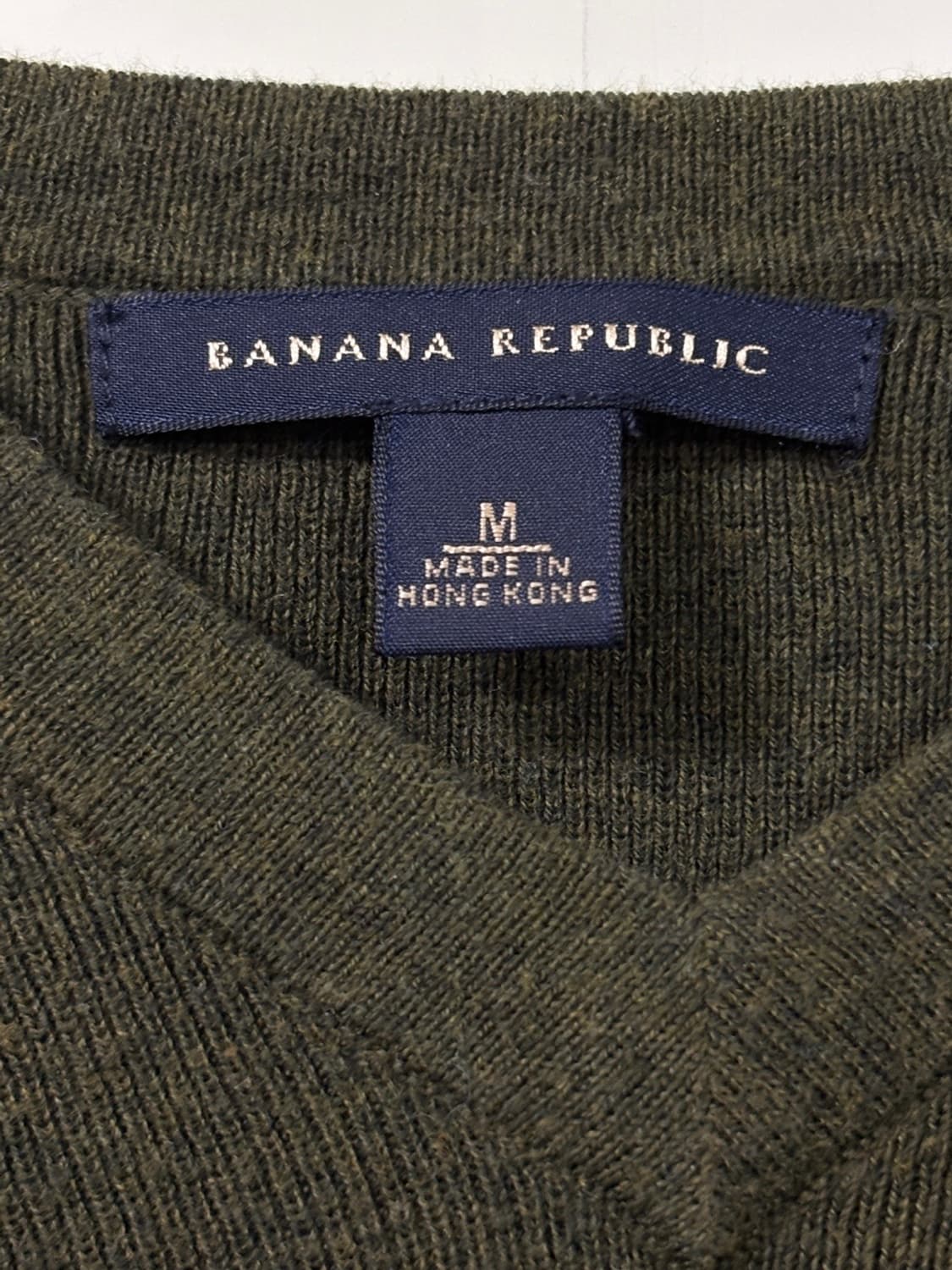 바나나 리퍼블릭(Banana Republic) 올리브 그린 니트 상품이미지2