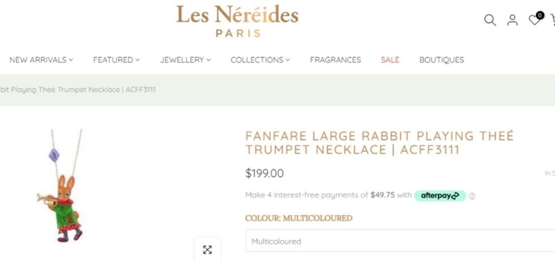 프랑스 목걸이 친구 선물 (๑❛Θ❛๑) 상품이미지7