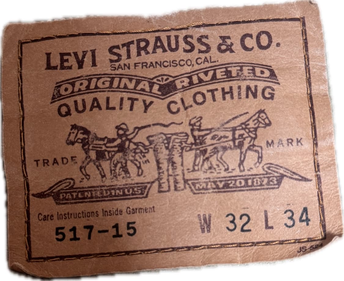 리바이스 517-15 부츠컷 바지 W32 L34 상품이미지3