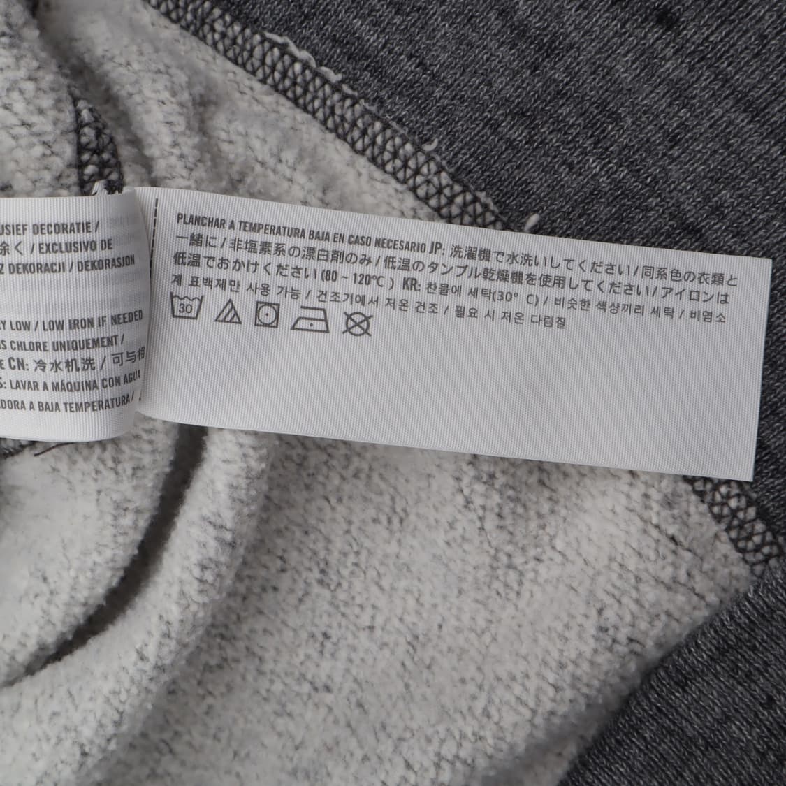 아베크롬비 아치 로고 후드집업 상품이미지10