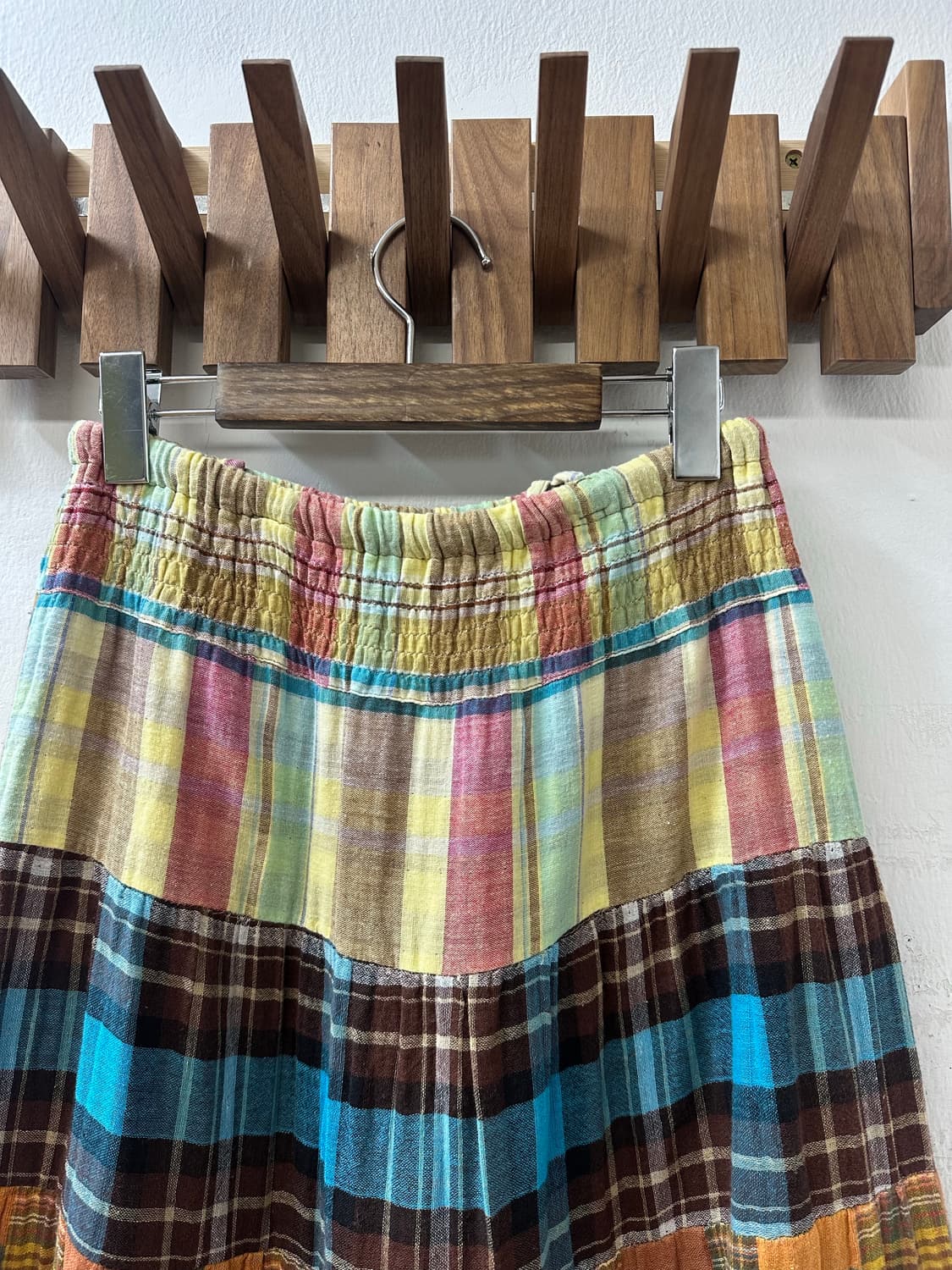 일본빈티지 패치 조각패치 리얼패치 2way 스커트 원피스 상품이미지4