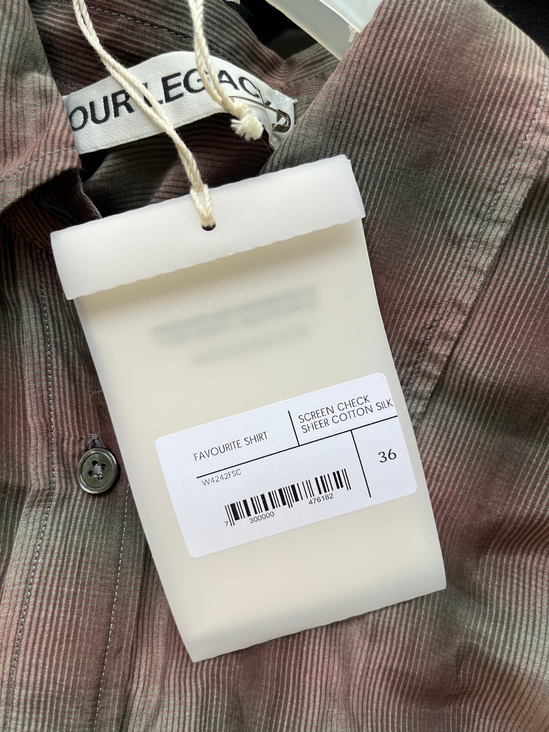 Our legacy favoulite  SHIRT Screen Check 상품이미지6