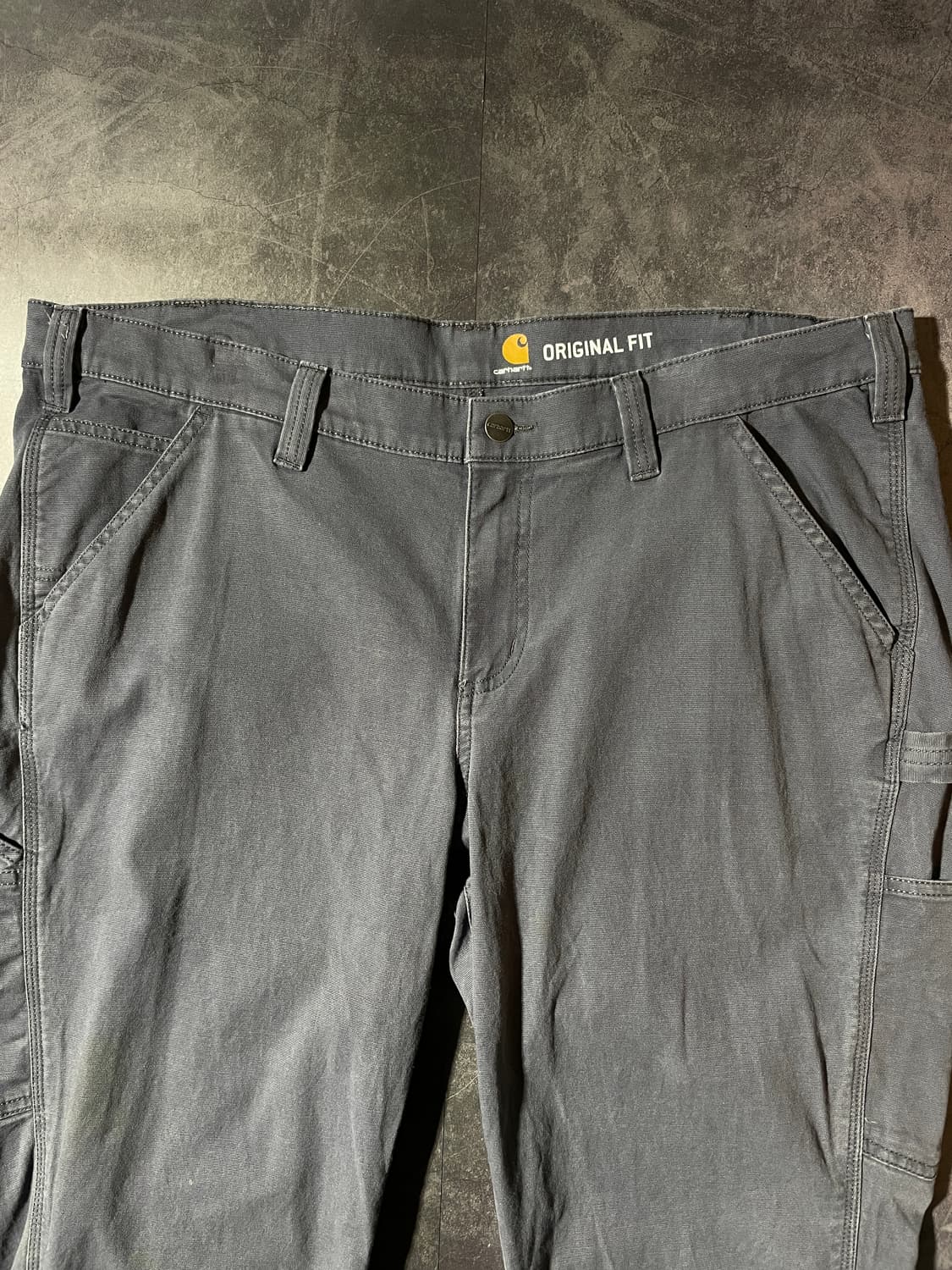 CARHARTT 칼하트 빈티지 그레이 워크 팬츠 상품이미지2