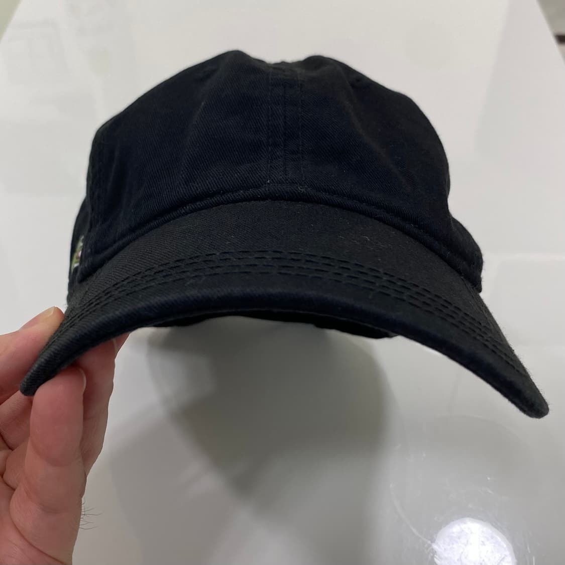 라코스테 볼캡 블랙 상품이미지5