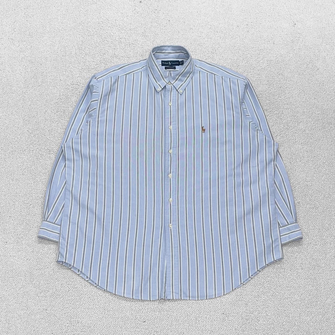 폴로 랄프로렌 포니 로고 스트라이프 셔츠 상품이미지1