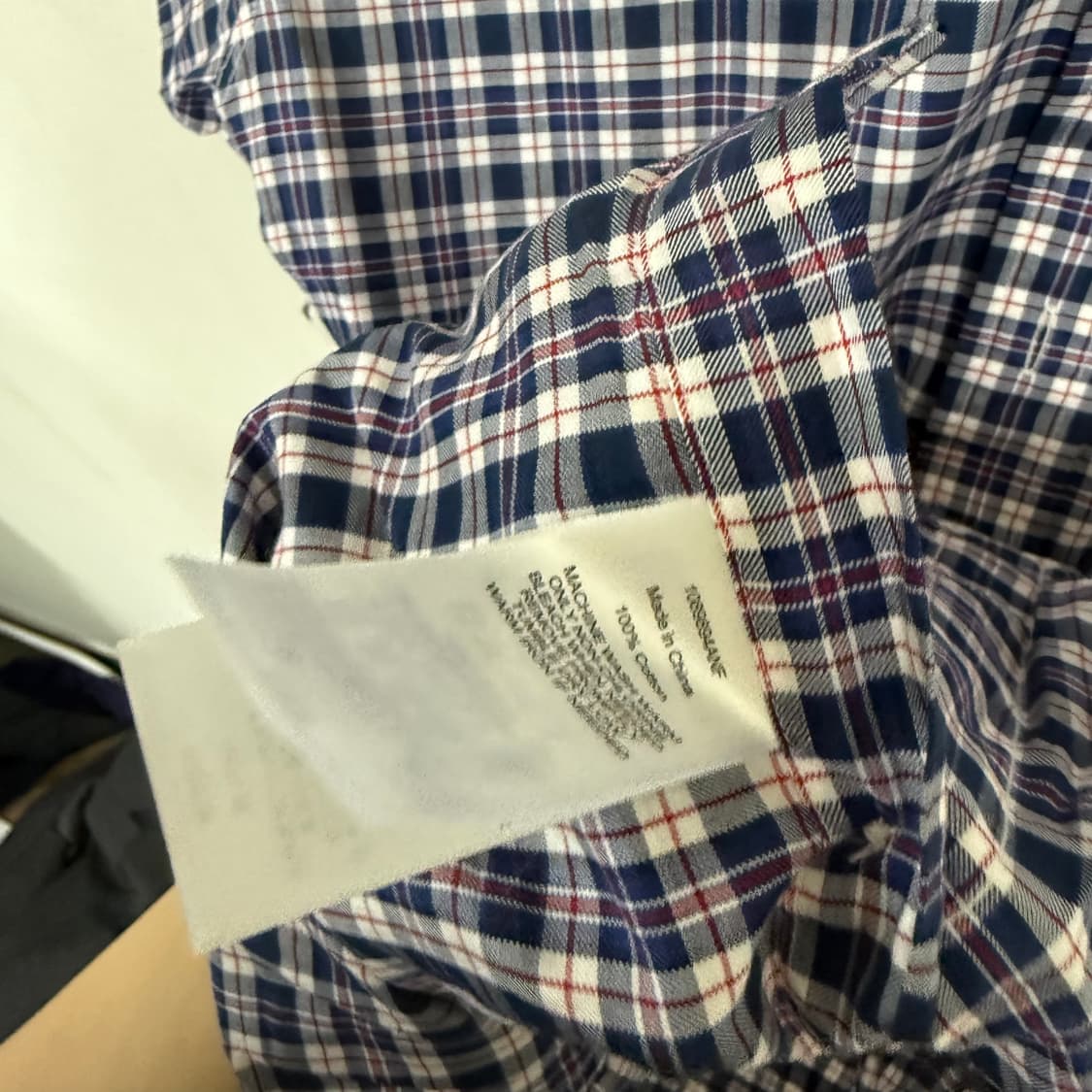 폴로 체크셔츠M[175/96A] 상품이미지4