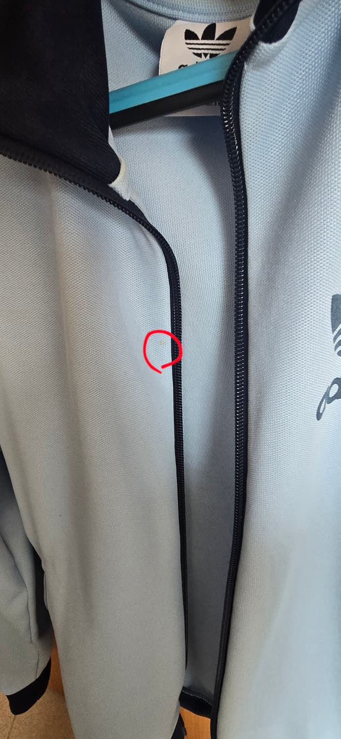 배송비 포함) 아노깔 아디다스 클래식 트랙탑 하늘색 상품이미지2