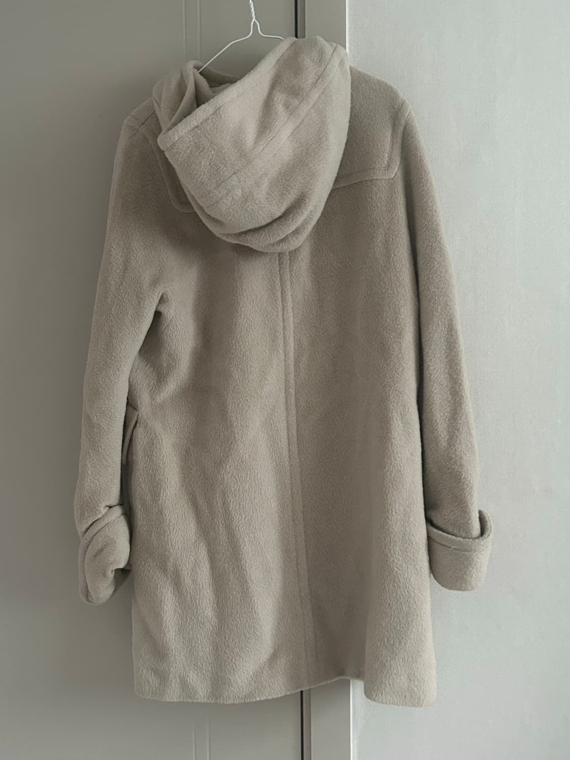 MICHAA 베이지 더플 코트 상품이미지2