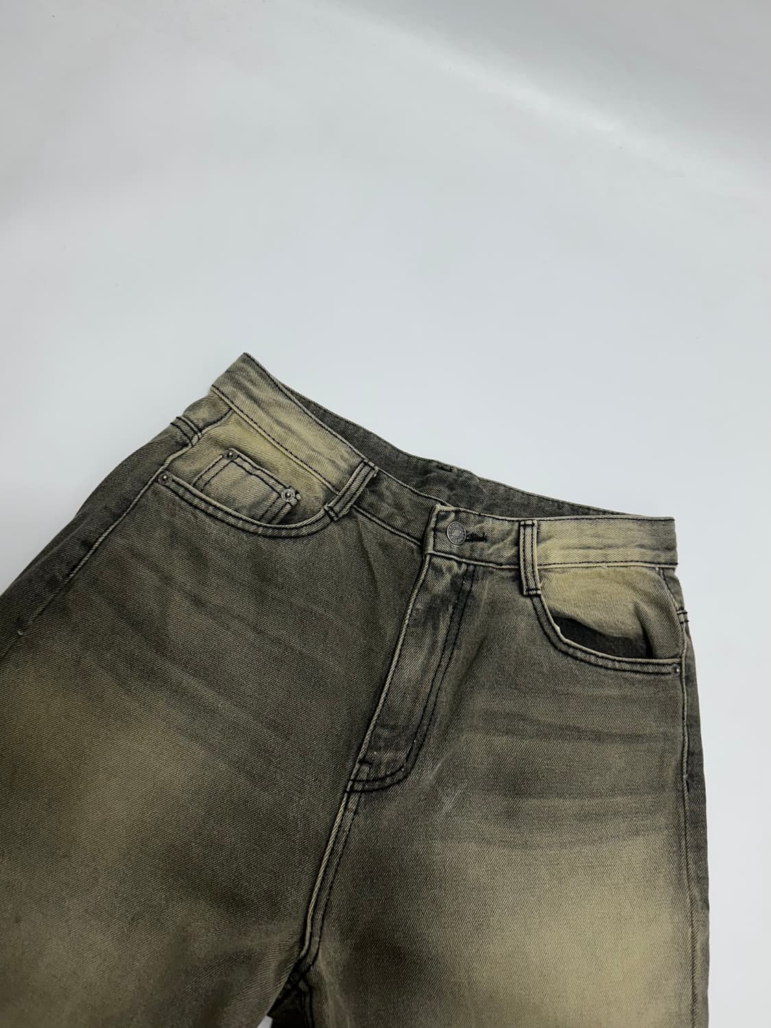 빈티지 워싱 데님팬츠  상품이미지2