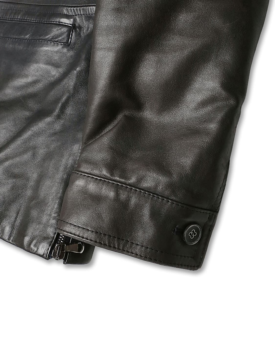 엠메띠 [Emmeti] 양가죽 레더 이태리 럭셔리 다운 패딩 자켓 상품이미지6