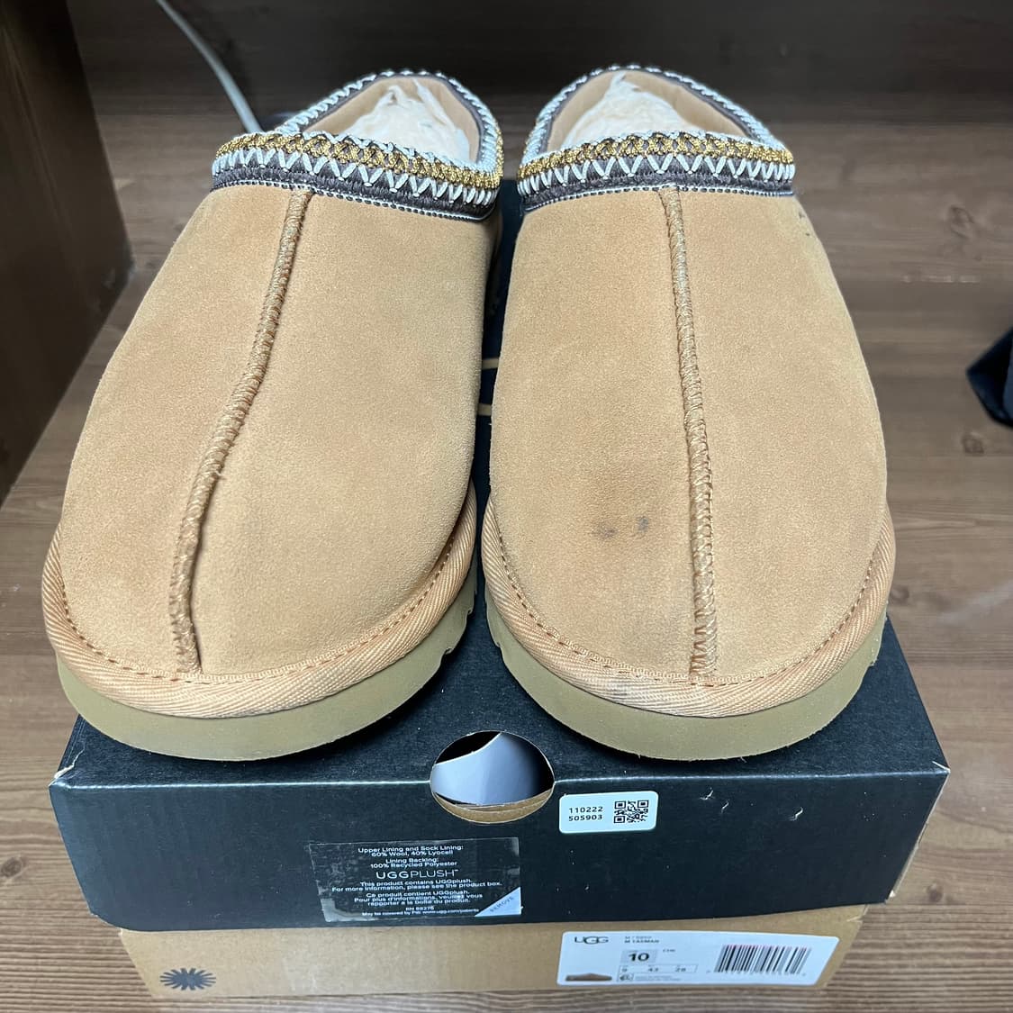 (US10 280) 어그 타스만 슬리퍼 체스트넛 상품이미지5