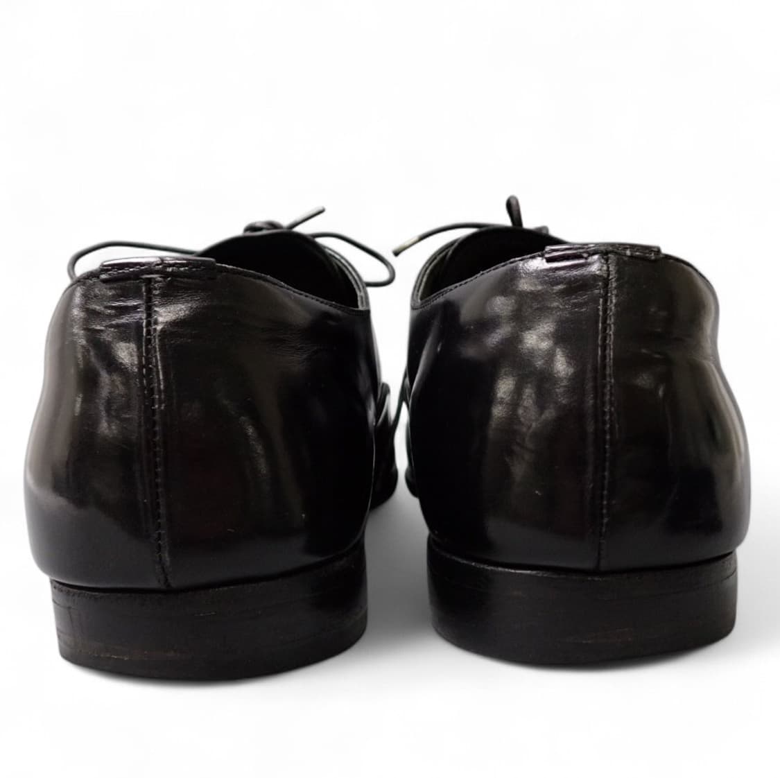 프라다 메달리온 레더 드레스슈즈 00s y2k 상품이미지3